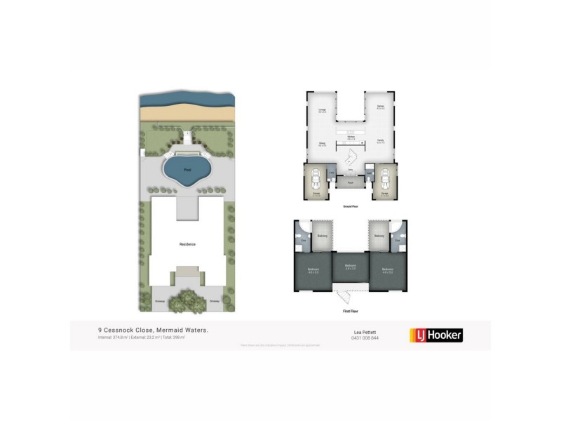 9 Cessnock Close, Mermaid Waters QLD 4218 Floorplan