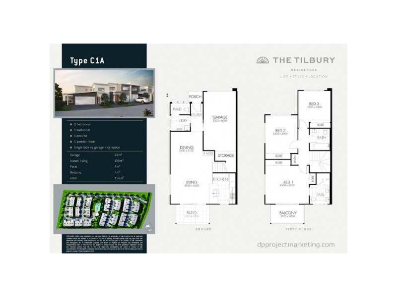 39/1 Tilbury Rise, Upper Coomera QLD 4209 Floorplan