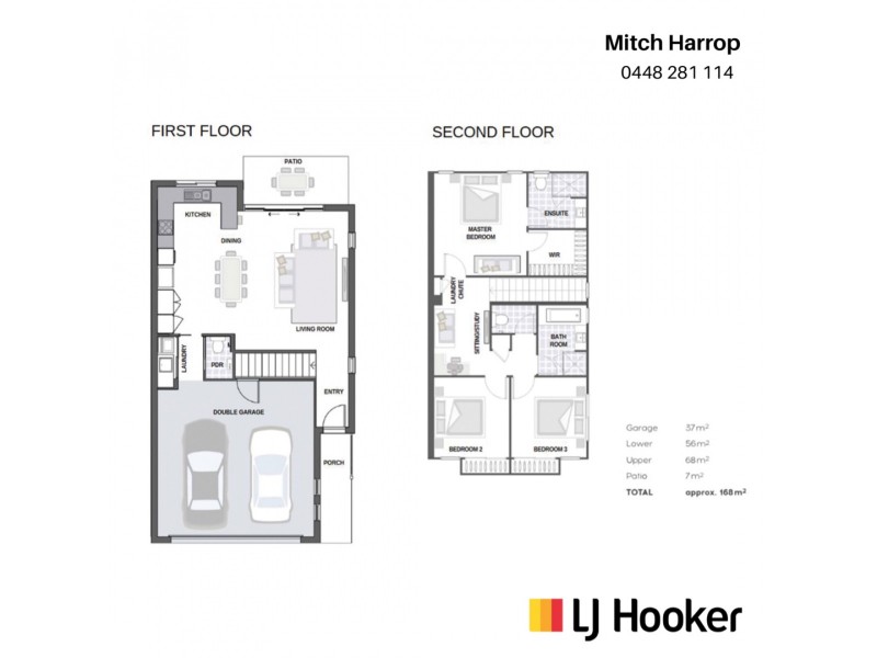 18/7 Border Drive North, Currumbin Waters QLD 4223 Floorplan