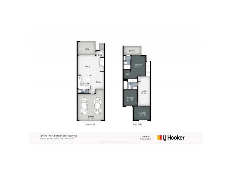 24 Parnell Boulevard, Robina QLD 4226 Floorplan