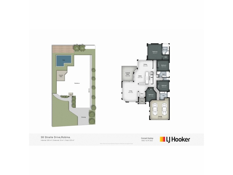 38 Straite Drive, Robina QLD 4226 Floorplan
