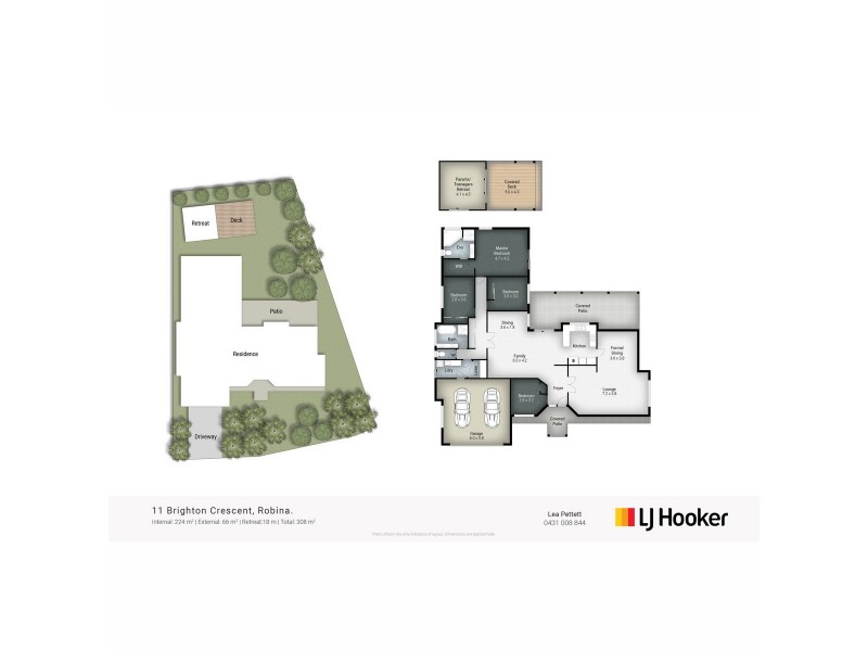 11 Brighton Crescent, Robina QLD 4226 Floorplan
