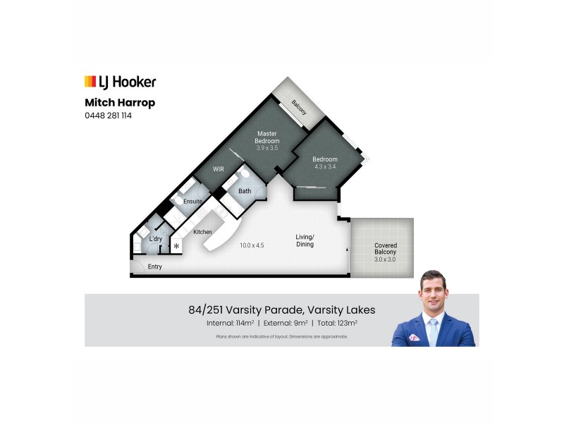 84/251 Varsity Parade, Varsity Lakes QLD 4227 Floorplan