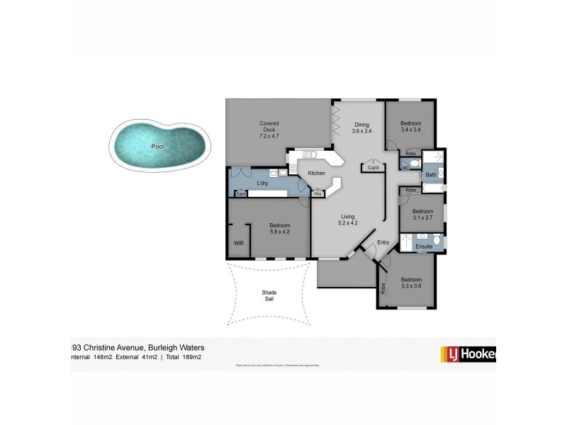 193 Christine Avenue, Burleigh Waters QLD 4220 Floorplan