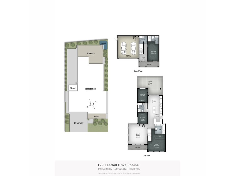 129 Easthill Drive, Robina QLD 4226 Floorplan