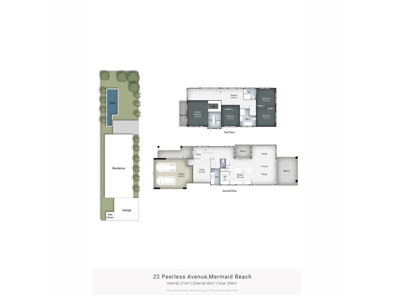 22 Peerless Avenue, Mermaid Beach QLD 4218 Floorplan