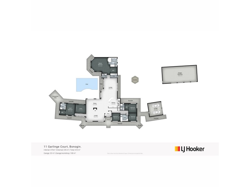 11 Garlinge Court, Bonogin QLD 4213 Floorplan