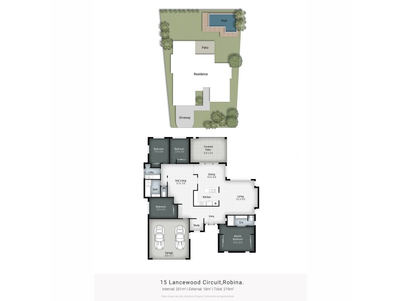 15 Lancewood Circuit, Robina QLD 4226 Floorplan