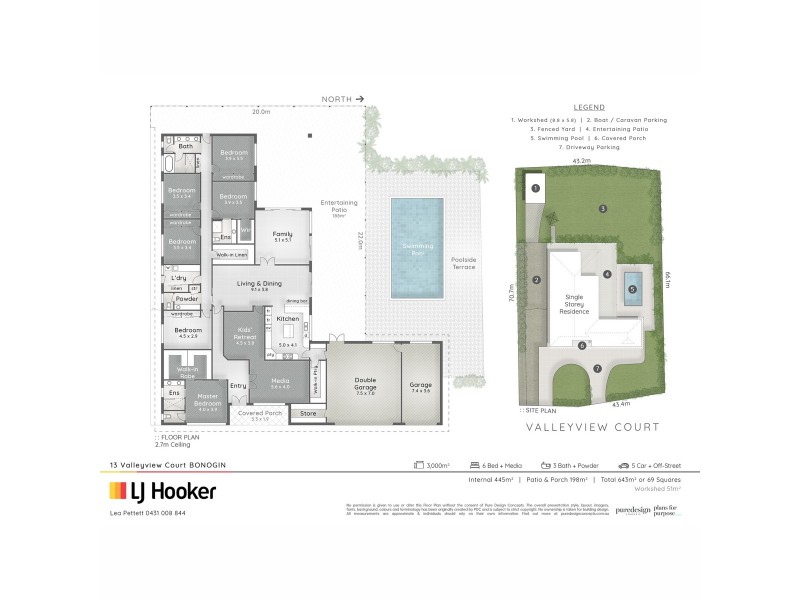 13 – 15 Valleyview Court, Bonogin QLD 4213 Floorplan