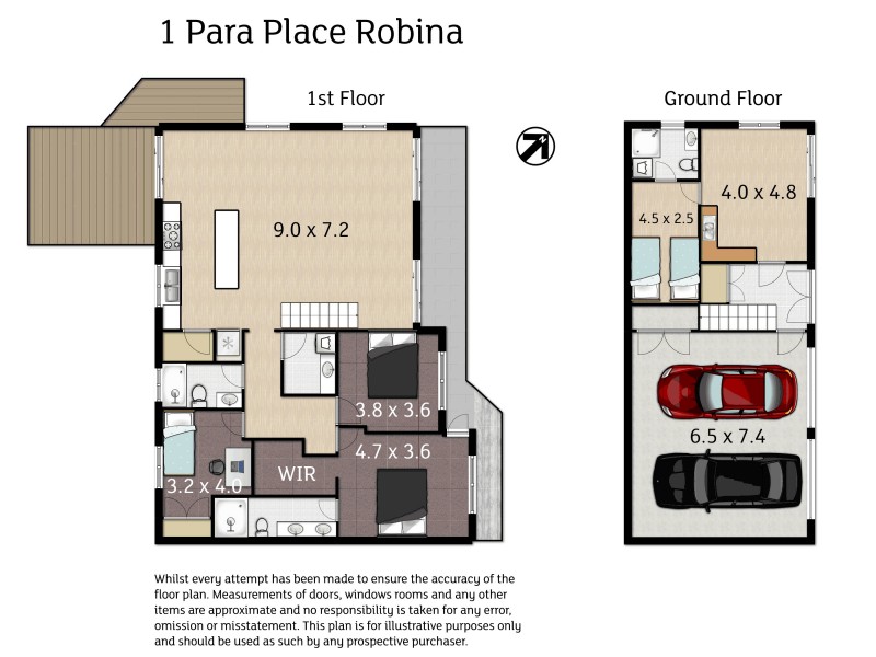 1 Para Place, Robina QLD 4226 Floorplan