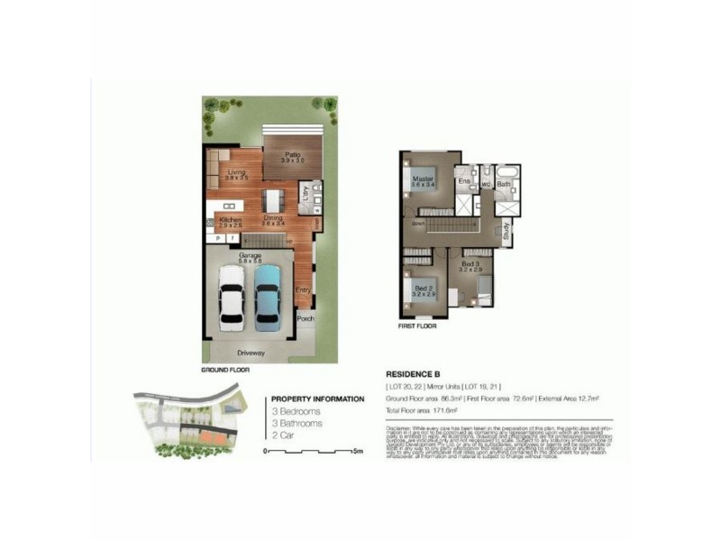 22/17 Great Southern Drive, Robina QLD 4226 Floorplan