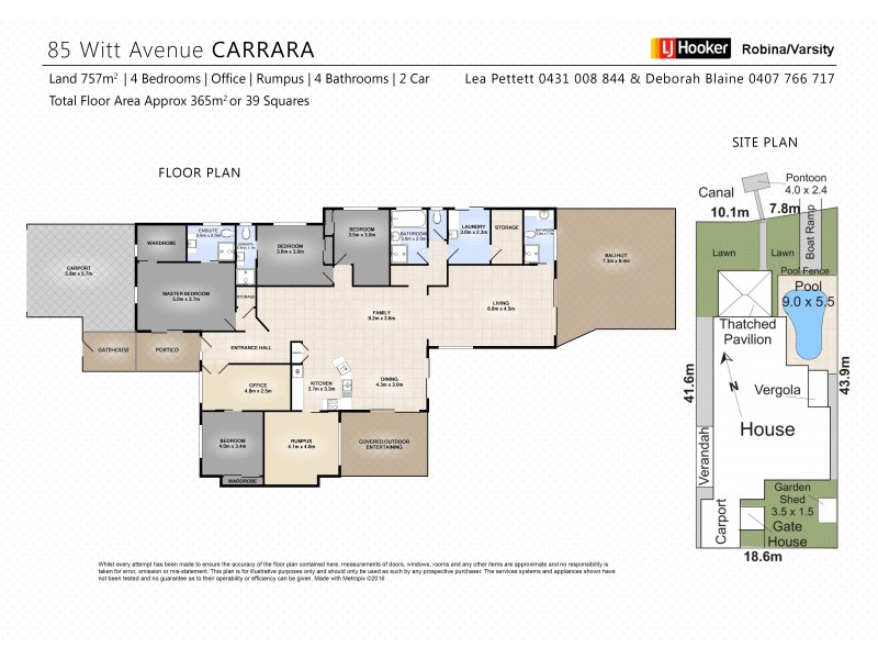 85 Witt Avenue, Carrara QLD 4211 Floorplan
