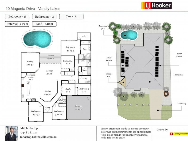10 Magenta Drive, Varsity Lakes QLD 4227 Floorplan