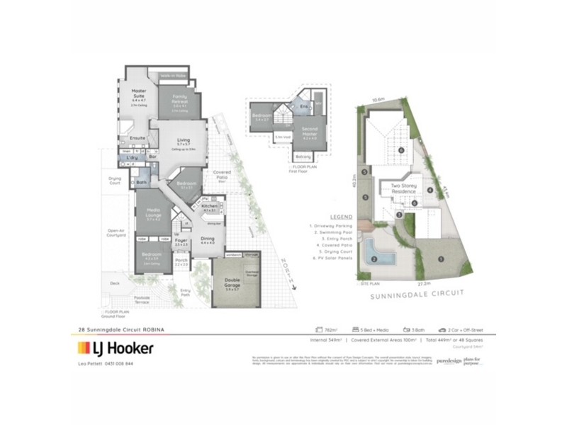 28 Sunningdale Circuit, Robina QLD 4226 Floorplan