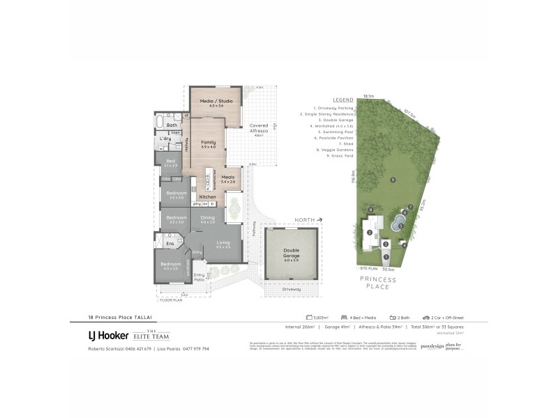 18 Princess Place, Tallai QLD 4213 Floorplan