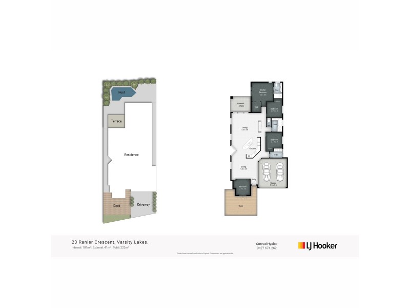 23 Ranier Crescent, Varsity Lakes QLD 4227 Floorplan