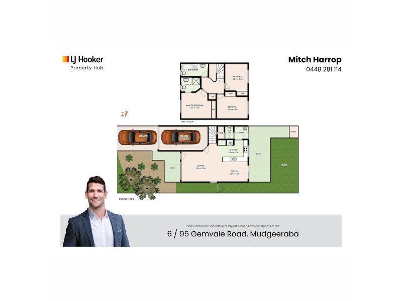 6/95 Gemvale Road, Mudgeeraba QLD 4213 Floorplan