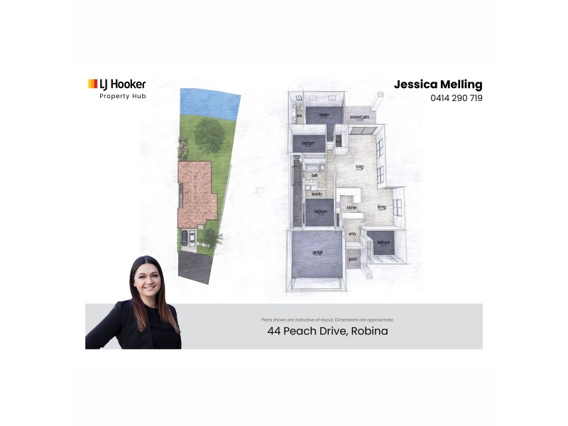 44 Peach Drive, Robina QLD 4226 Floorplan