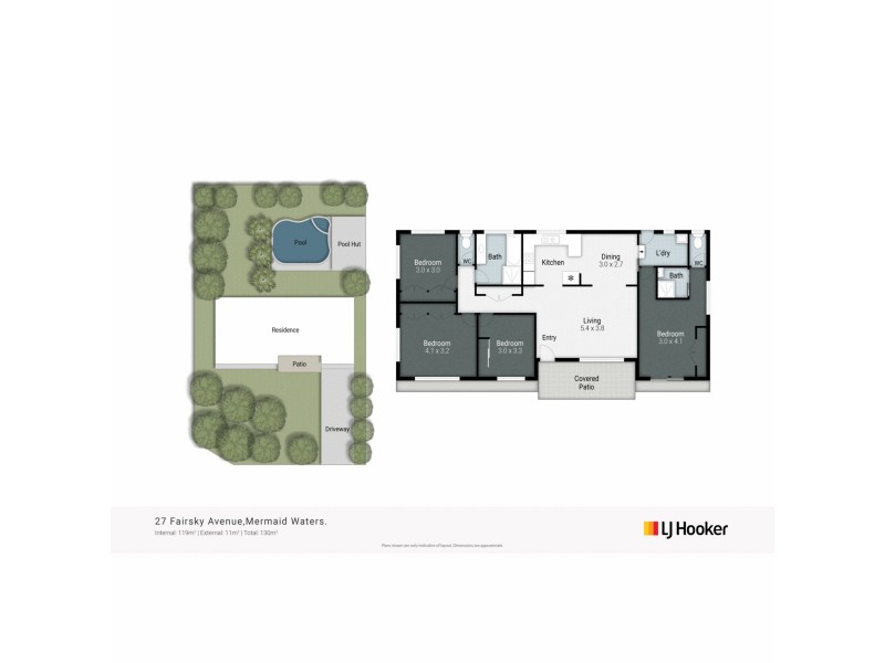 27 Fairsky Avenue, Mermaid Waters QLD 4218 Floorplan