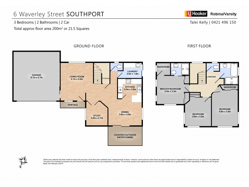 6 Waverley Street, Southport QLD 4215 Floorplan