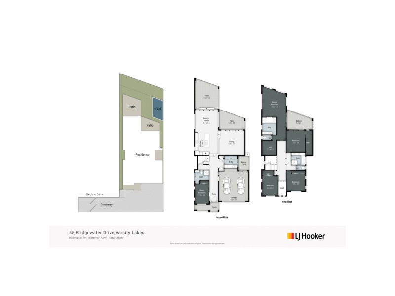 55 Bridgewater Drive, Varsity Lakes QLD 4227 Floorplan