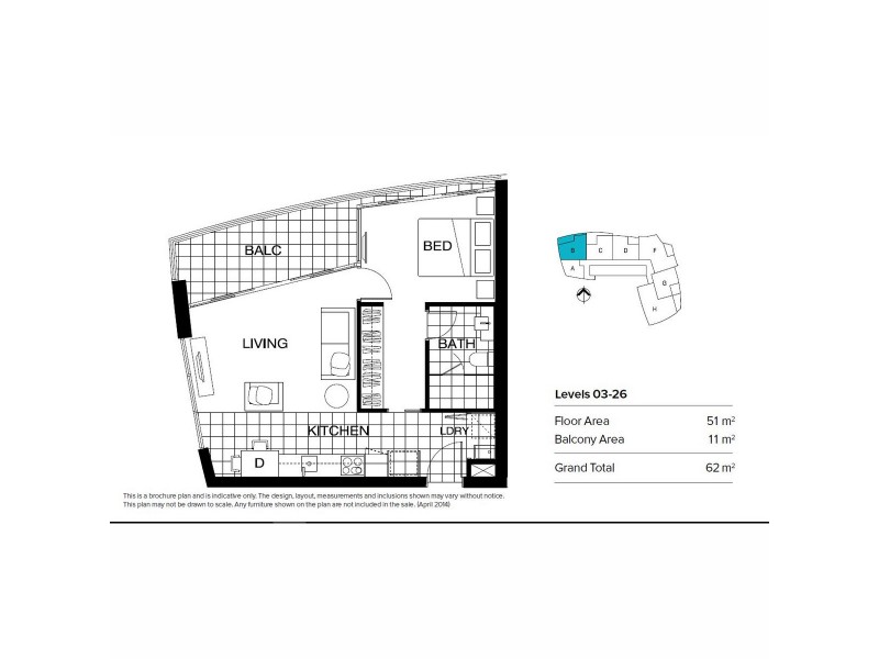 802/3440 Surfers Paradise Boulevard, Surfers Paradise QLD 4217 Floorplan