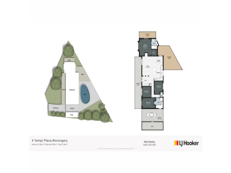 4 Yampi Place, Worongary QLD 4213 Floorplan