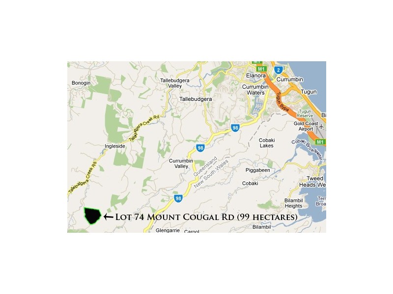 Lot 74 Mt Cougall Road, Tallebudgera Valley QLD 4228