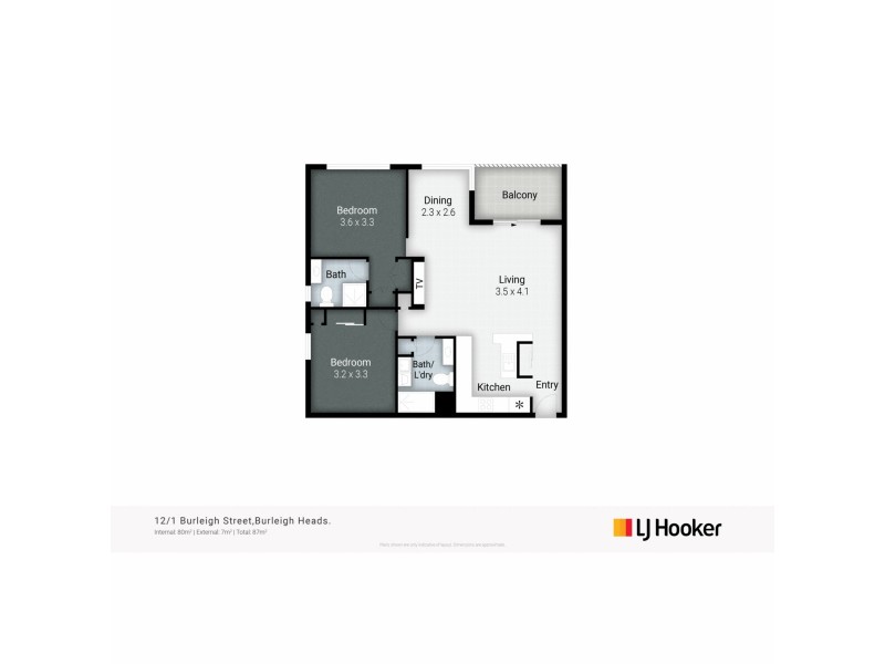 12/1 Burleigh Street, Burleigh Heads QLD 4220 Floorplan