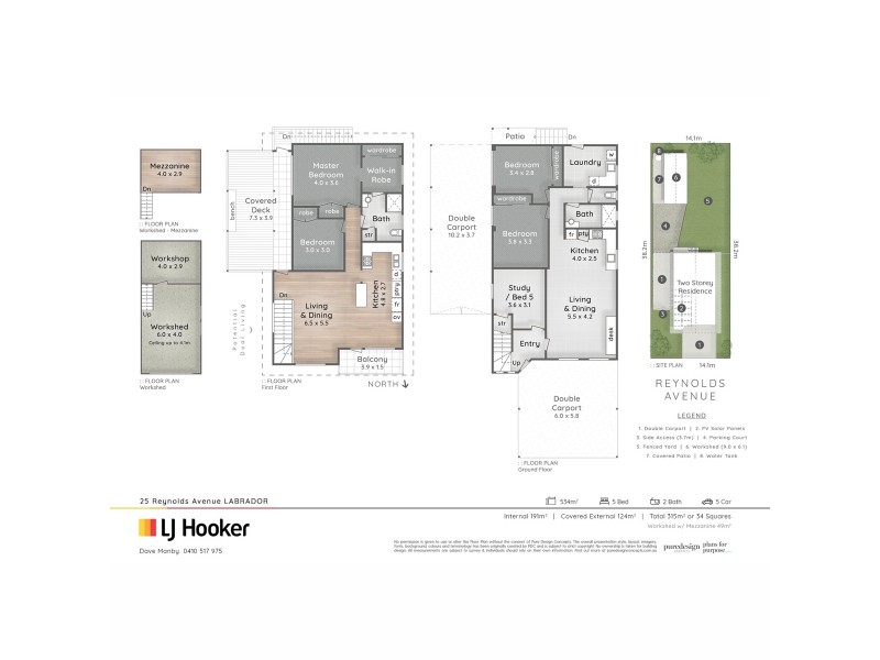 25 Reynolds Avenue, Labrador QLD 4215 Floorplan