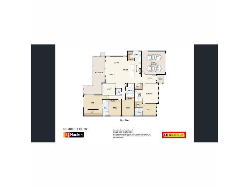 31 Lysterfield Rise, Upper Coomera QLD 4209 Floorplan
