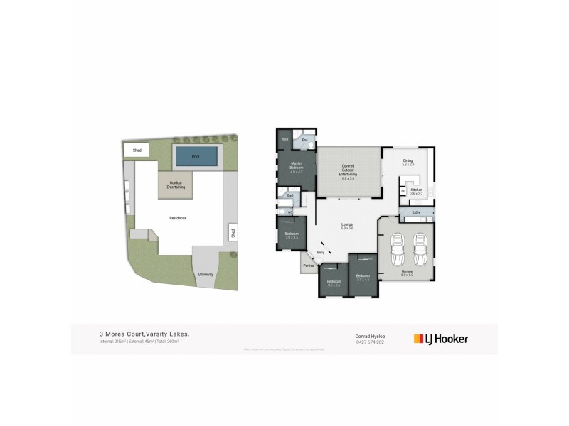 3 Morea Court, Varsity Lakes QLD 4227 Floorplan