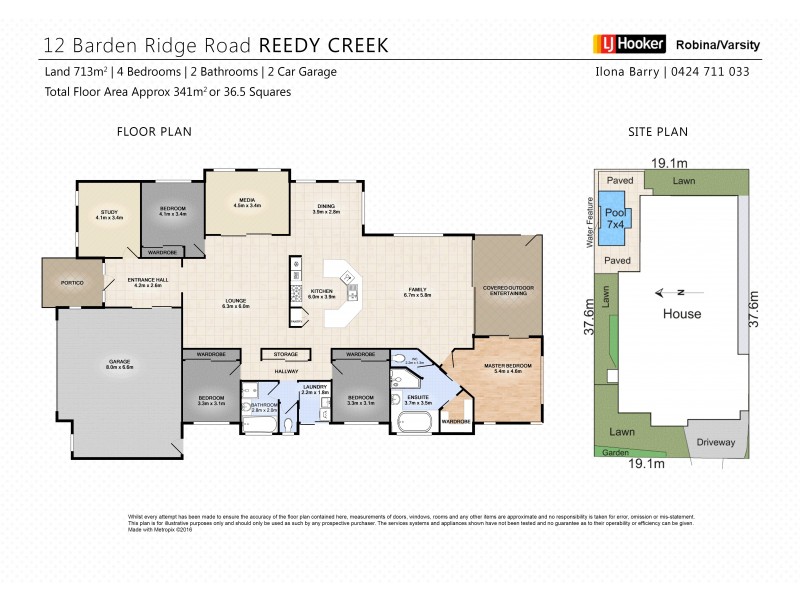 12 Barden Ridge Road, Reedy Creek QLD 4227 Floorplan