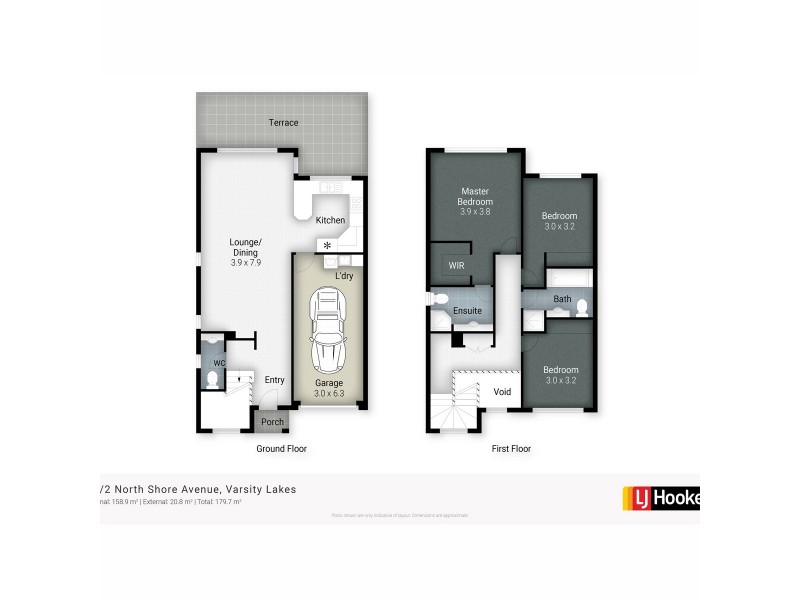 15/2 North Shore Avenue, Varsity Lakes QLD 4227 Floorplan