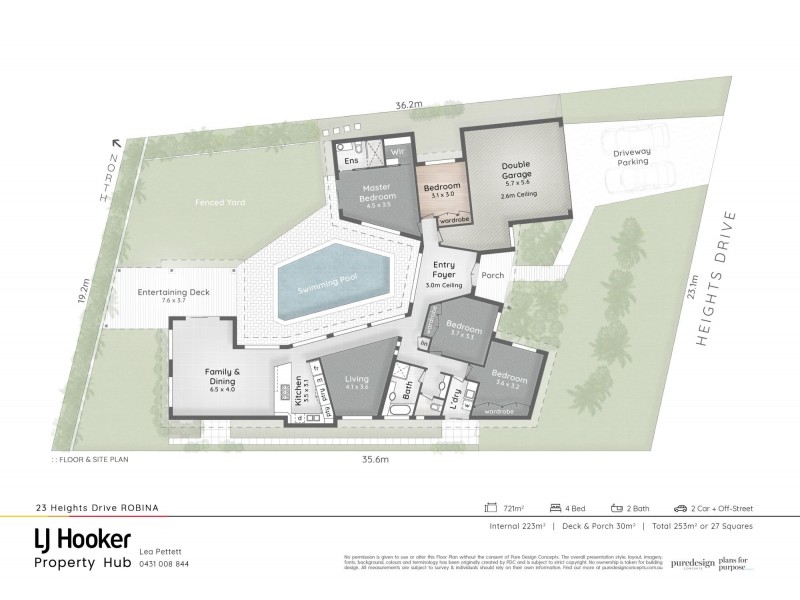 23 Heights Drive, Robina QLD 4226 Floorplan