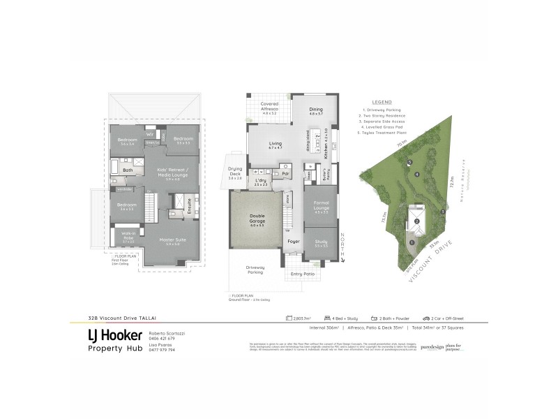 32B Viscount Drive, Tallai QLD 4213 Floorplan