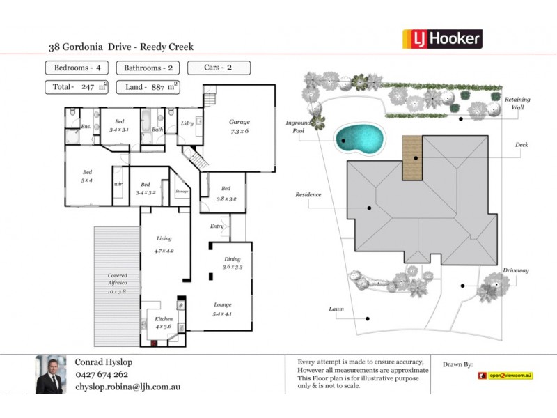 38 Gordonia Drive, Reedy Creek QLD 4227 Floorplan