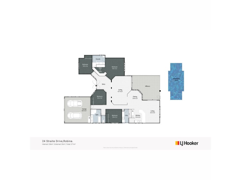 24 Straite Drive, Robina QLD 4226 Floorplan