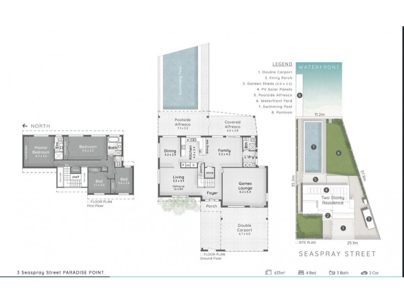 3 Seaspray Street, Paradise Point QLD 4216