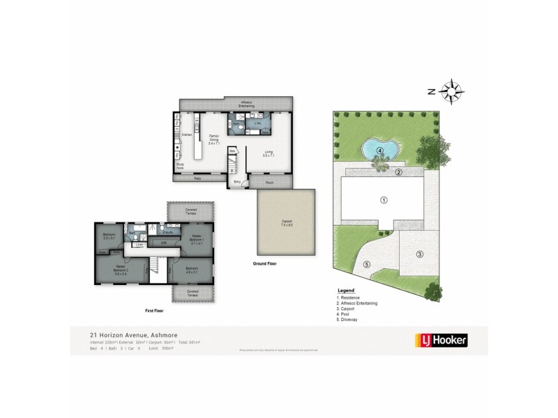 Twenty One Horizon Avenue, Ashmore QLD 4214 Floorplan