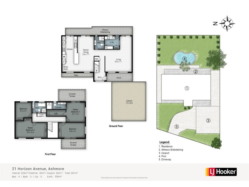 Twenty One Horizon Avenue, Ashmore QLD 4214 Floorplan