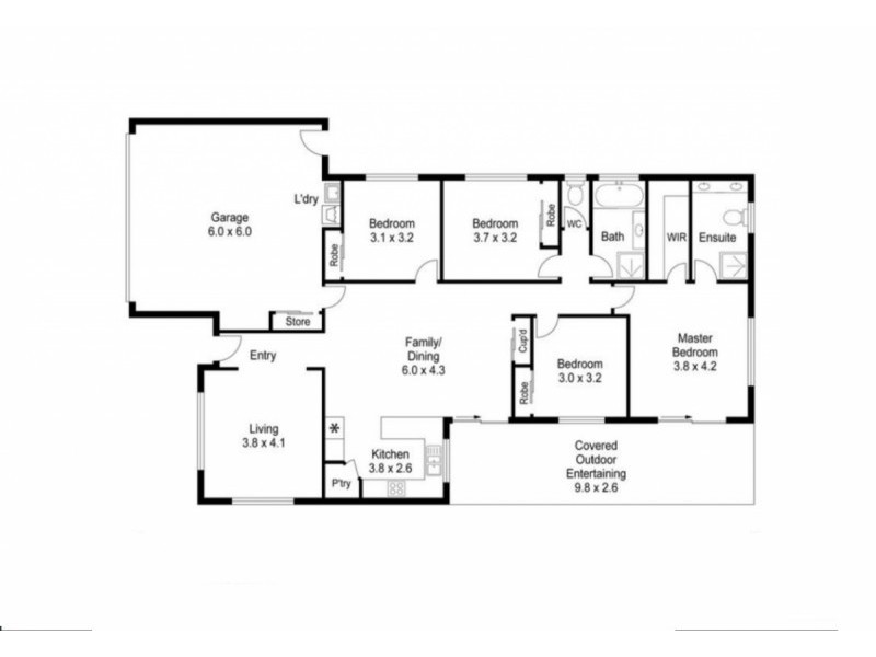 10 Abraheim Court, Mudgeeraba QLD 4213 Floorplan