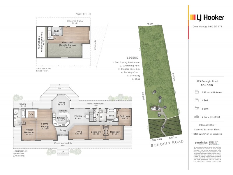 595 Bonogin Road, Bonogin QLD 4213 Floorplan