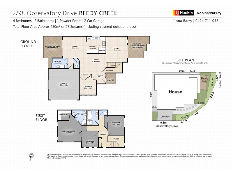 2/98 Observatory Drive, Reedy Creek QLD 4227 Floorplan