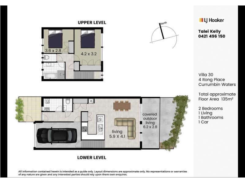 30/4 Itong Place, Currumbin Waters QLD 4223 Floorplan