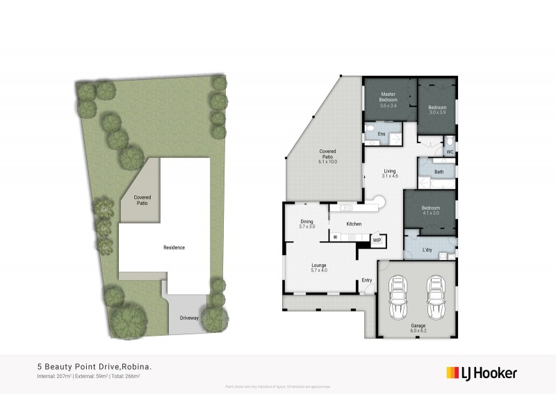 5 Beauty Point Drive, Robina QLD 4226 Floorplan