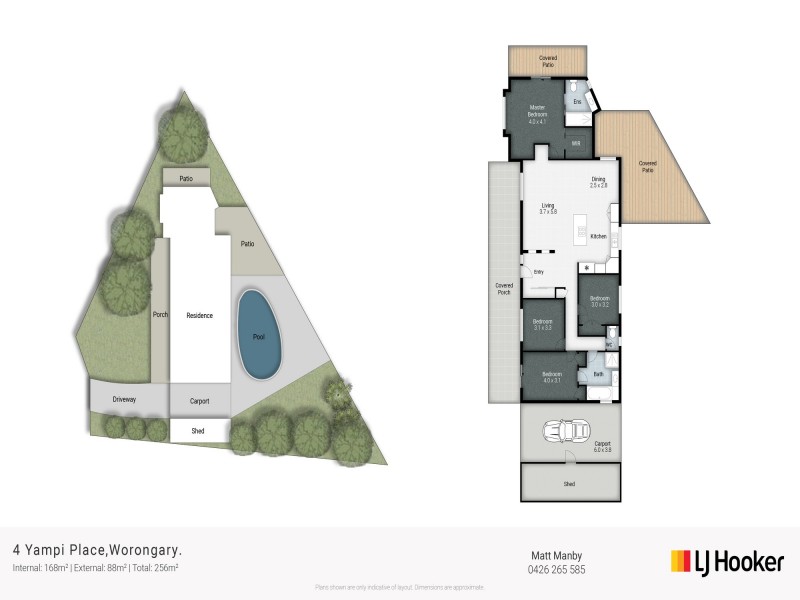 4 Yampi Place, Worongary QLD 4213 Floorplan