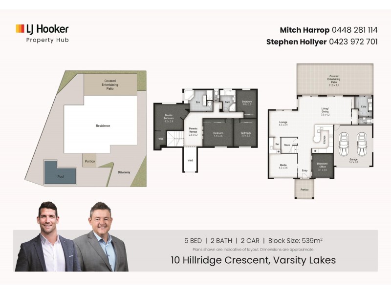 10 Hillridge Crescent, Varsity Lakes QLD 4227 Floorplan