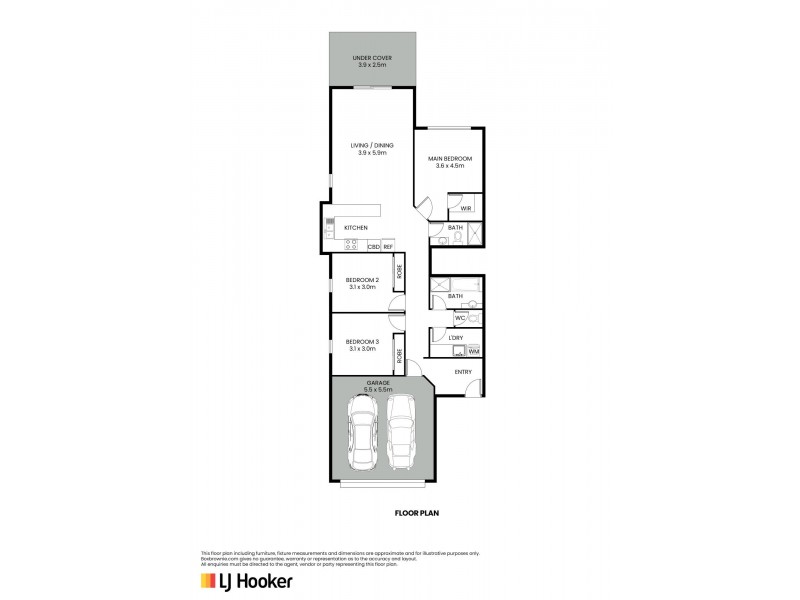 1/4 Benson Street, Ormeau QLD 4208 Floorplan