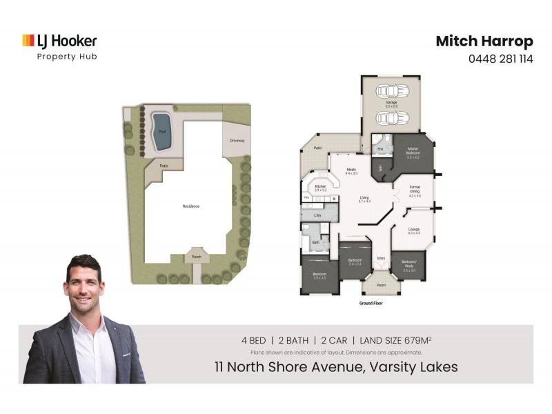 11 North Shore Avenue, Varsity Lakes QLD 4227 Floorplan
